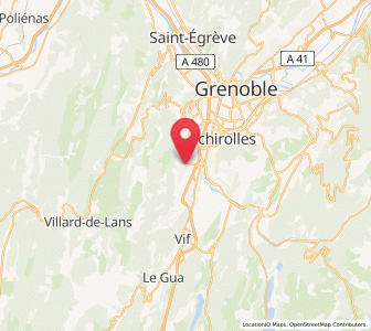 Map of Claix, Auvergne-Rhône-Alpes