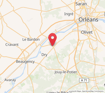 Map of Cléry-Saint-André, Centre