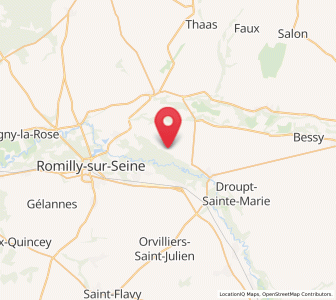 Map of Clesles, Grand Est
