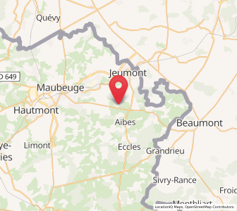 Map of Colleret, Hauts-de-France