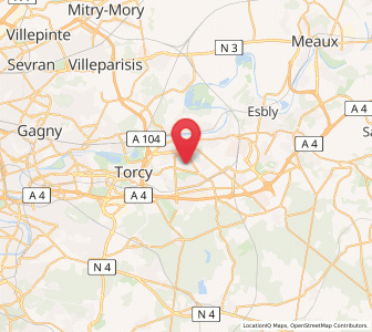 Map of Conches-sur-Gondoire, Île-de-France