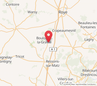 Map of Conchy-les-Pots, Hauts-de-France