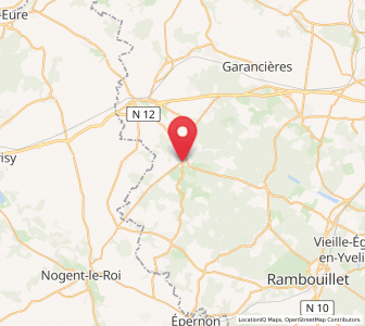 Map of Condé-sur-Vesgre, Île-de-France