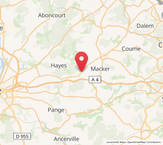 Map of Condé, Grand Est