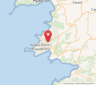 Map of Coti-Chiavari, Corsica