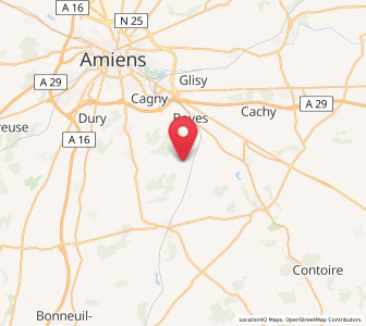 Map of Cottenchy, Hauts-de-France