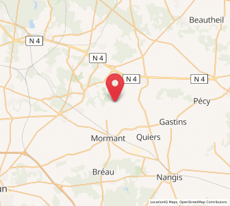 Map of Courtomer, Île-de-France