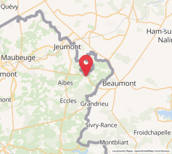 Map of Cousolre, Hauts-de-France
