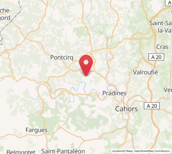 Map of Crayssac, Occitanie