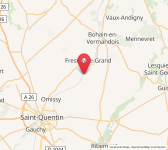 Map of Croix-Fonsomme, Hauts-de-France