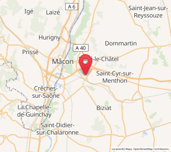 Map of Crottet, Auvergne-Rhône-Alpes