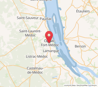 Map of Cussac-Fort-Médoc, Nouvelle-Aquitaine