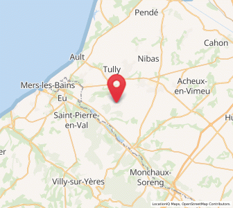 Map of Dargnies, Hauts-de-France