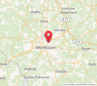 Map of Désertines, Auvergne-Rhône-Alpes