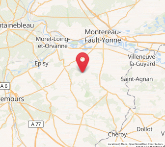 Map of Dormelles, Île-de-France