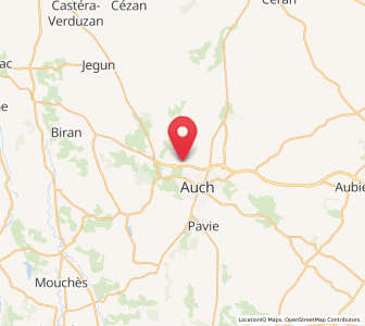 Map of Duran, Occitanie