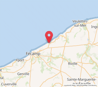 Map of Életot, Normandy