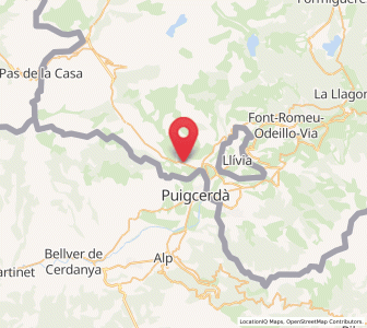 Map of Enveitg, Occitanie