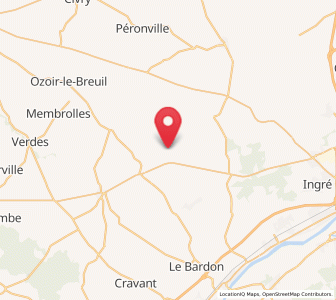 Map of Épieds-en-Beauce, Centre