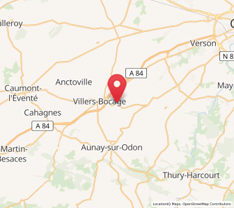 Map of Épinay-sur-Odon, Normandy