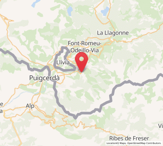 Map of Err, Occitanie