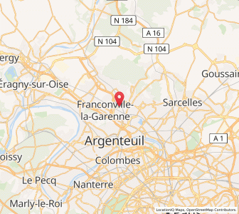 Map of Ermont, Île-de-France