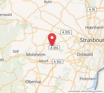 Map of Ernolsheim-Bruche, Grand Est