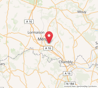 Map of Esches, Hauts-de-France