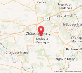 Map of Étampes-sur-Marne, Hauts-de-France