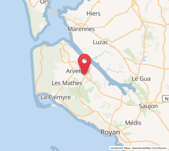 Map of Étaules, Nouvelle-Aquitaine