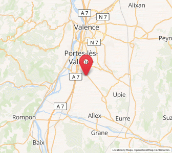 Map of Étoile-sur-Rhône, Auvergne-Rhône-Alpes