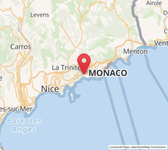 Map of Mer-d'Eze, Provence-Alpes-Côte d'Azur