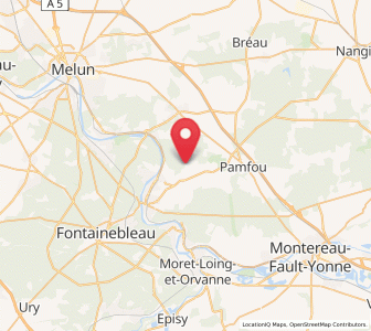 Map of Féricy, Île-de-France