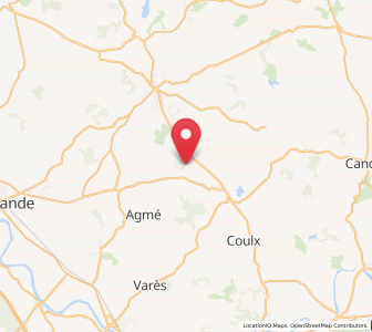 Map of Fongrave, Nouvelle-Aquitaine