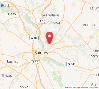 Map of Fontcouverte, Nouvelle-Aquitaine