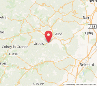 Map of Fouchy, Grand Est