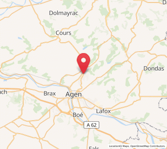Map of Foulayronnes, Nouvelle-Aquitaine