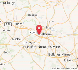 Map of Fouquereuil, Hauts-de-France
