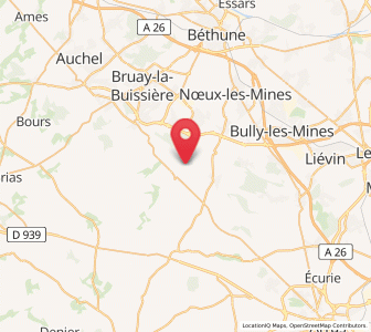 Map of Fresnicourt-le-Dolmen, Hauts-de-France