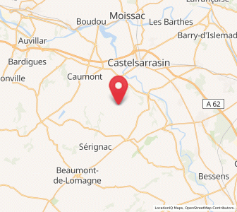 Map of Garganvillar, Occitanie