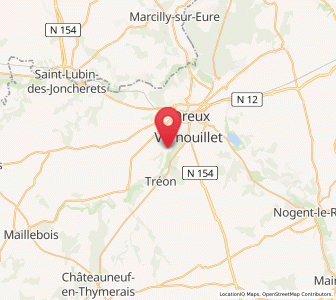 Map of Garnay, Centre