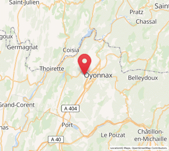 Map of Géovreisset, Auvergne-Rhône-Alpes