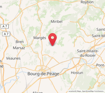 Map of Geyssans, Auvergne-Rhône-Alpes