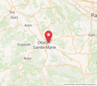 Map of Goès, Nouvelle-Aquitaine