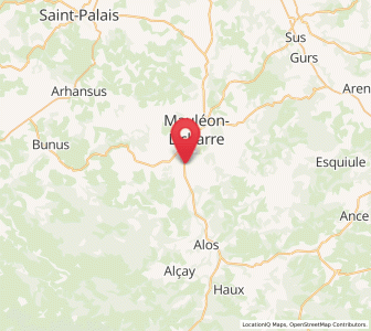 Map of Gotein, Nouvelle-Aquitaine