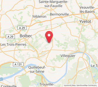 Map of Grand-Camp, Normandy