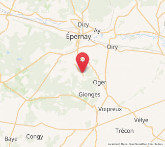 Map of Grauves, Grand Est