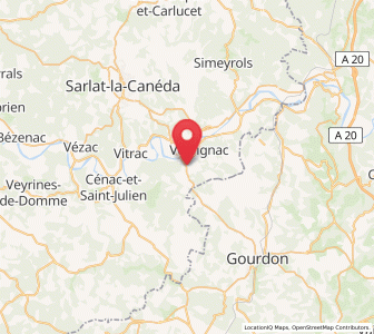 Map of Groléjac, Nouvelle-Aquitaine