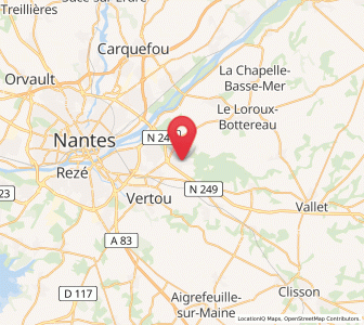 Map of Haute-Goulaine, Pays de la Loire
