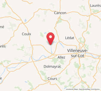 Map of Hauterive, Nouvelle-Aquitaine